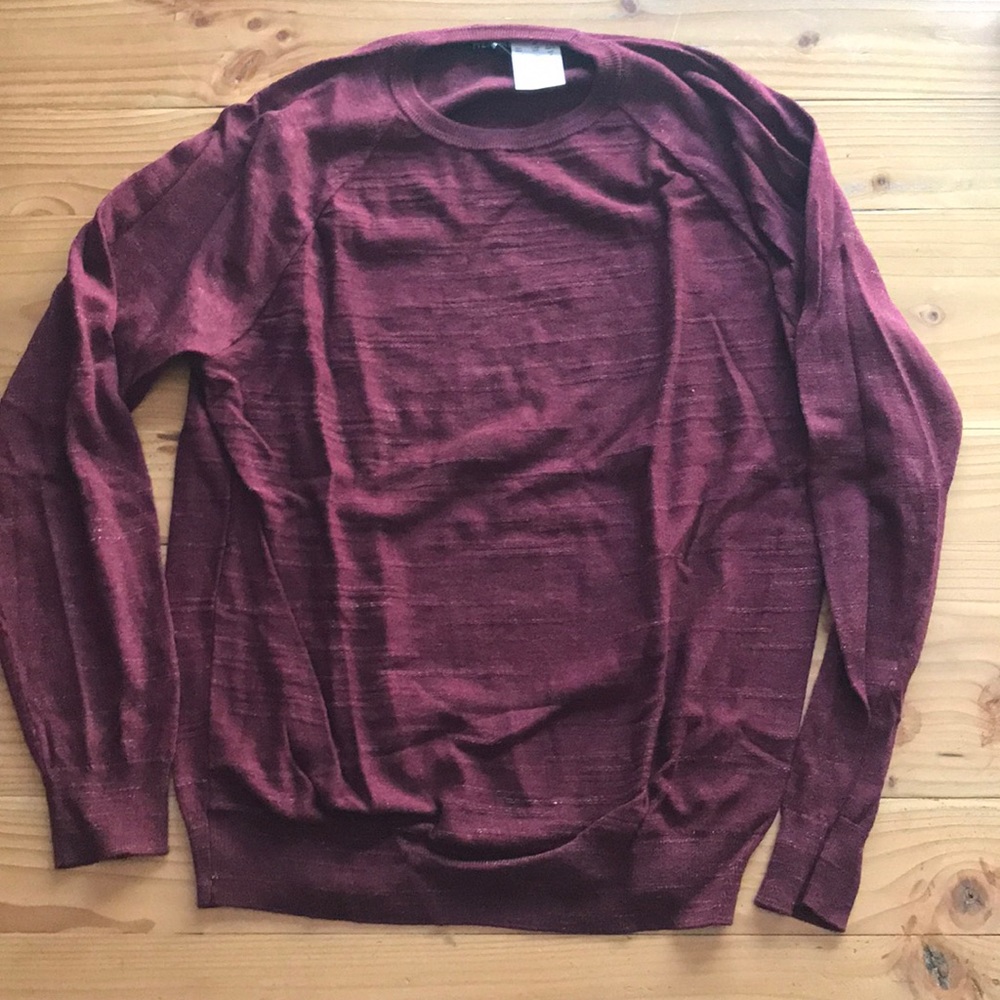 J.Crew Factory men’s crew neck sweater NWT